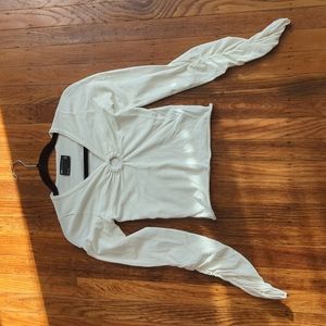 ASOS Keyhole Cropped Long Sleeve